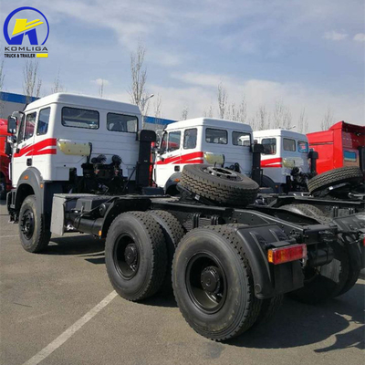 중고 6X4 10 바퀴 베이벤 북부 사용 된 벤츠 트랙터 트럭 변속기와 함께