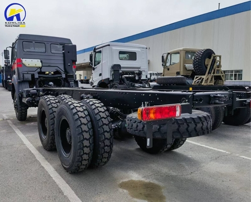 6X4 중량 LHD Rhd 트랙터 말 트럭 Ng80b 긴 카비와 단일 잠자리