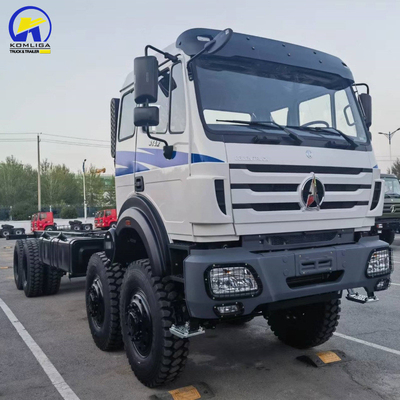 6X4 중량 LHD Rhd 트랙터 말 트럭 Ng80b 긴 카비와 단일 잠자리