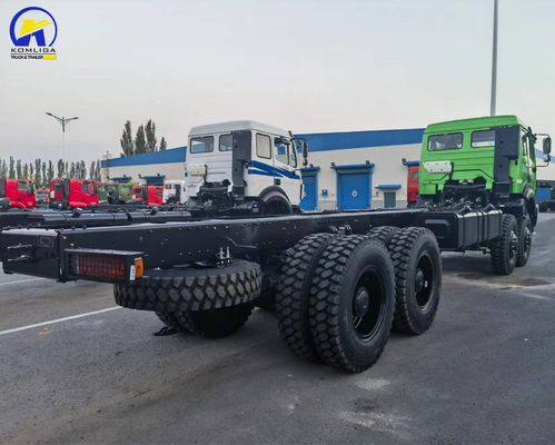 6X4 중량 LHD Rhd 트랙터 말 트럭 Ng80b 긴 카비와 단일 잠자리