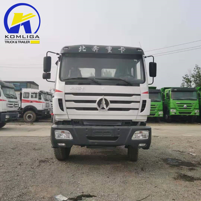 베이벤 6X4 10 휠러 사용 된 프라임 모버 트랙터 헤드 트럭 Zf8098 스티어링 시스템