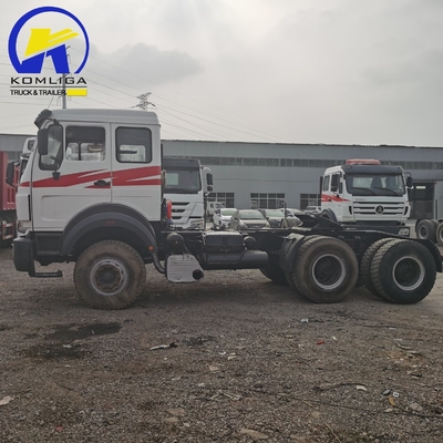 Beiben 6X4 380HP 10 바퀴 Ng80b 긴 캐빈과 함께 30-40tons 트랙터 트럭/트레일러 헤드
