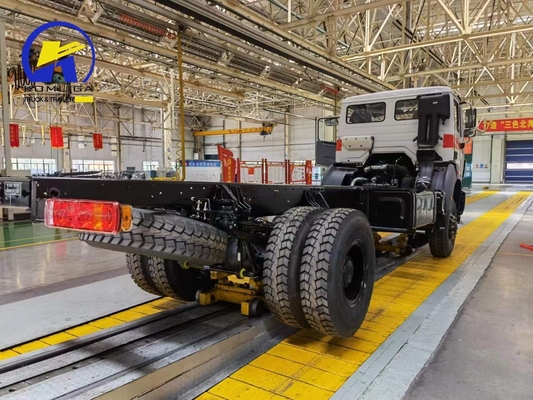 400L 알루미늄 합금 연료 탱커 중량 Beiben 6X4 420HP 화물 트럭 트럭 차시