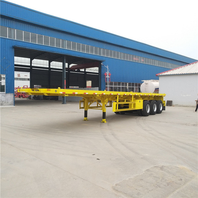 3 축 40t 20FT 40FT 평면 컨테이너 차시 안티블록 제동 시스템