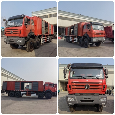 중고용 베이벤 트럭 6X4 8X4 8X8 10바퀴 12바퀴 화물 삼륜자동차 밴 스타일 박스 화물 트럭