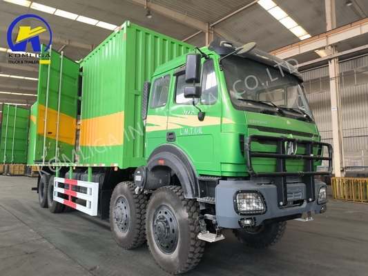 Zf8098 스티어링 시스템 가중 운송용 디젤 12륜 화물 트럭