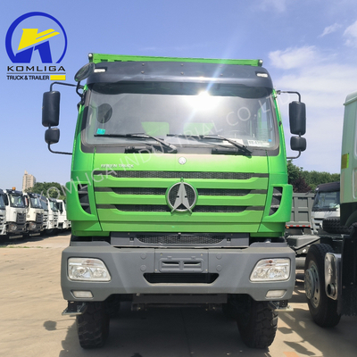 Zf8098 스티어링 시스템 가중 운송용 디젤 12륜 화물 트럭