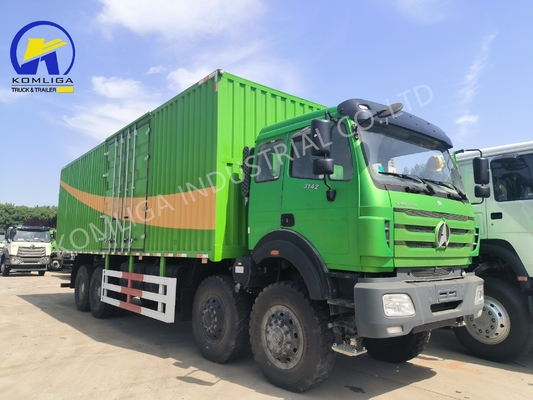 Zf8098 스티어링 시스템 가중 운송용 디젤 12륜 화물 트럭