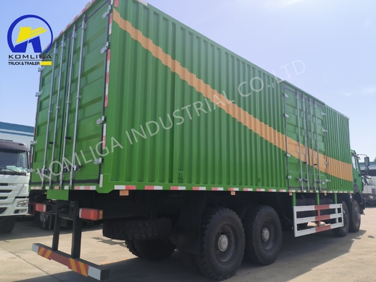Zf8098 스티어링 시스템 가중 운송용 디젤 12륜 화물 트럭
