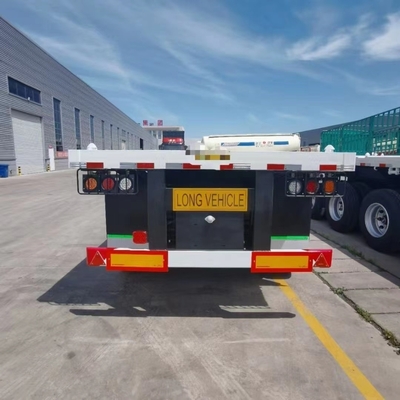 3 축 40FT 48FT 평면 트레일러 1 조각 도구 상자 1m * 0.5m * 0.5m ISO9001 인증