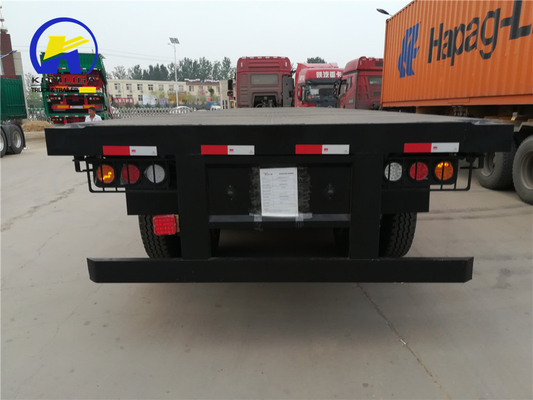 Q345b 2 축 20tons 25FT 평면 승매용 철강 주선 반 트레일러