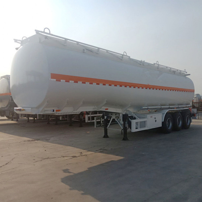 7000-8000mm 바퀴기반 3 축 45000L 가솔린 운송유 탱커 연료 탱커 트럭 트레일러