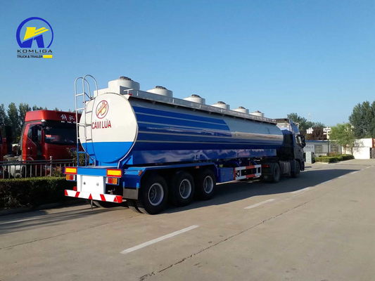 자부차 Sinotruk HOWO 50000 리터 연료 탱크 반 트레일러 12 타이어 번호