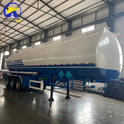 기계식 서스펜션 3 축 40000L/42000L/45000L 알루미늄 합금 탱커 반 트레일러