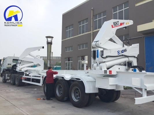 20 FT 40 FT 평면 사이드 로더 컨테이너 사이드 리퍼 1820mm 트레일러 반 트레일러