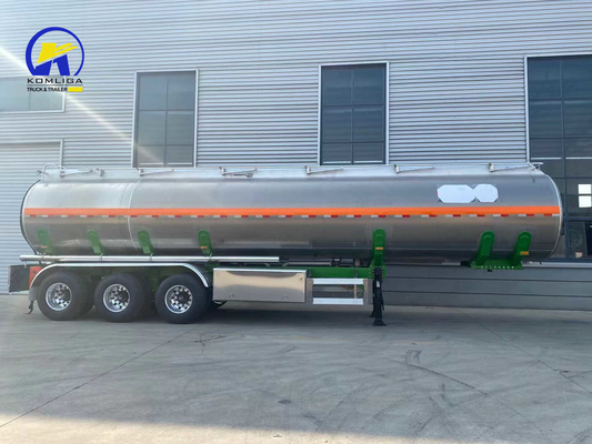 36000L/42000L/43000L 오일/연료 운송용 펌프 핸들링 탱크/탱크 반 트레일러