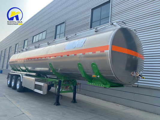 36000L/42000L/43000L 오일/연료 운송용 펌프 핸들링 탱크/탱크 반 트레일러