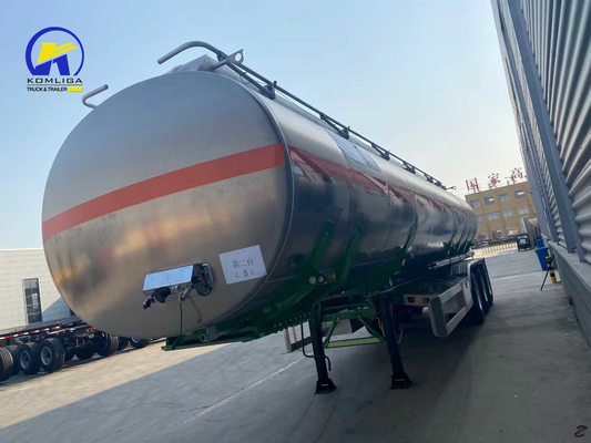 36000L/42000L/43000L 오일/연료 운송용 펌프 핸들링 탱크/탱크 반 트레일러