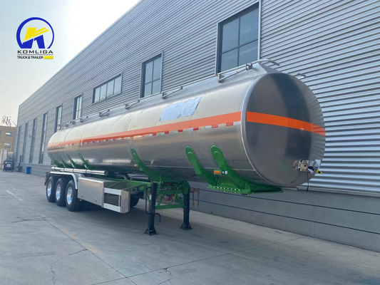 36000L/42000L/43000L 오일/연료 운송용 펌프 핸들링 탱크/탱크 반 트레일러