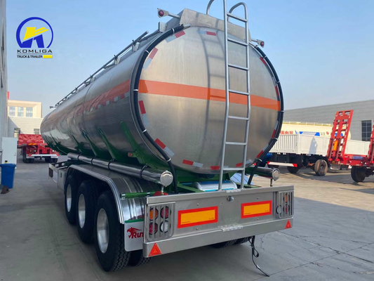 36000L/42000L/43000L 오일/연료 운송용 펌프 핸들링 탱크/탱크 반 트레일러