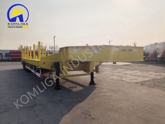60 80 100 톤 로보이 반트레일러 7000-8000mm 휠베이스와 15/80/22.5 타이어