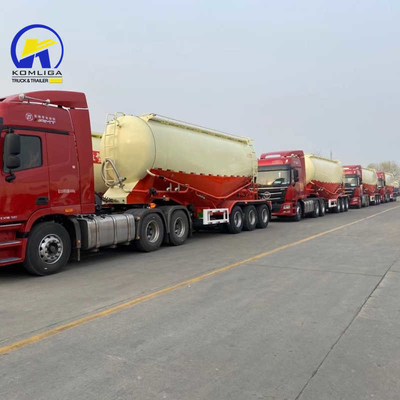 3 축 45cbm 45000리터 대량 파우더 시멘트 탱크 트럭