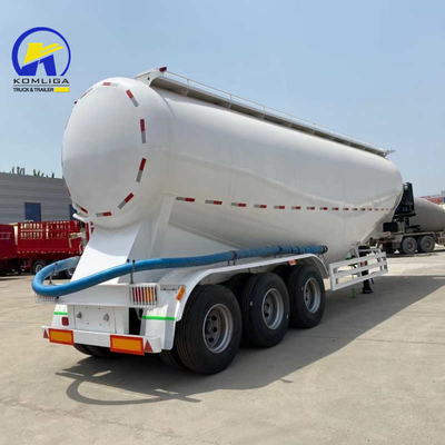 3 축 50tons 40cbm 시로 시멘트 파우더 텐커 반 트레일러 러시아/카자흐스탄