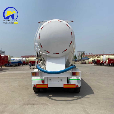 3 축 50tons 40cbm 시로 시멘트 파우더 텐커 반 트레일러 러시아/카자흐스탄