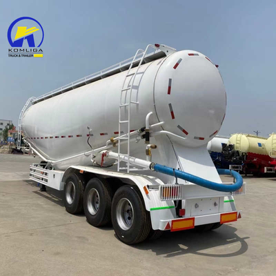 3 축 50tons 40cbm 시로 시멘트 파우더 텐커 반 트레일러 러시아/카자흐스탄