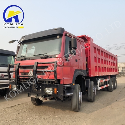 중고 Sinotruk HOWO 6*4 371 HP 사용중인 트럭