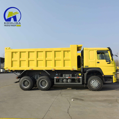 중고 Sinotruk HOWO 6*4 371 HP 사용중인 트럭