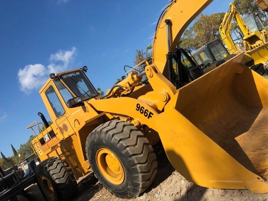 3-6t 등급 부하 사용 된 휠 로더 Caterpillar 966f 966h 966c