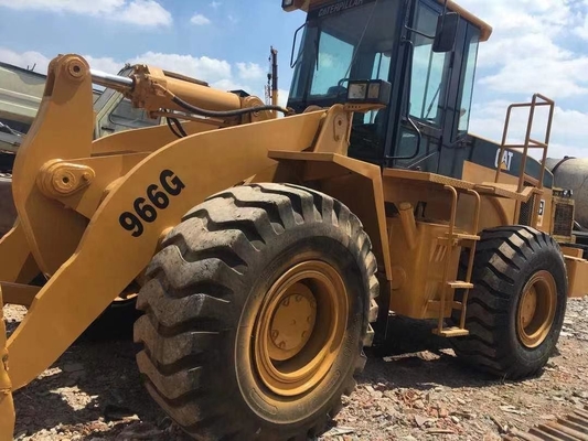 3-6t 등급 부하 사용 된 휠 로더 Caterpillar 966f 966h 966c