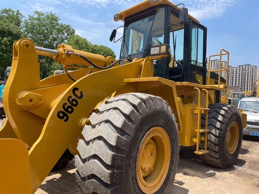 3-6t 등급 부하 사용 된 휠 로더 Caterpillar 966f 966h 966c