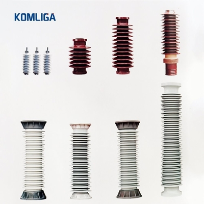 에너지 시스템용 550kv 초고전압 홀 코어 포르셀린 단열기